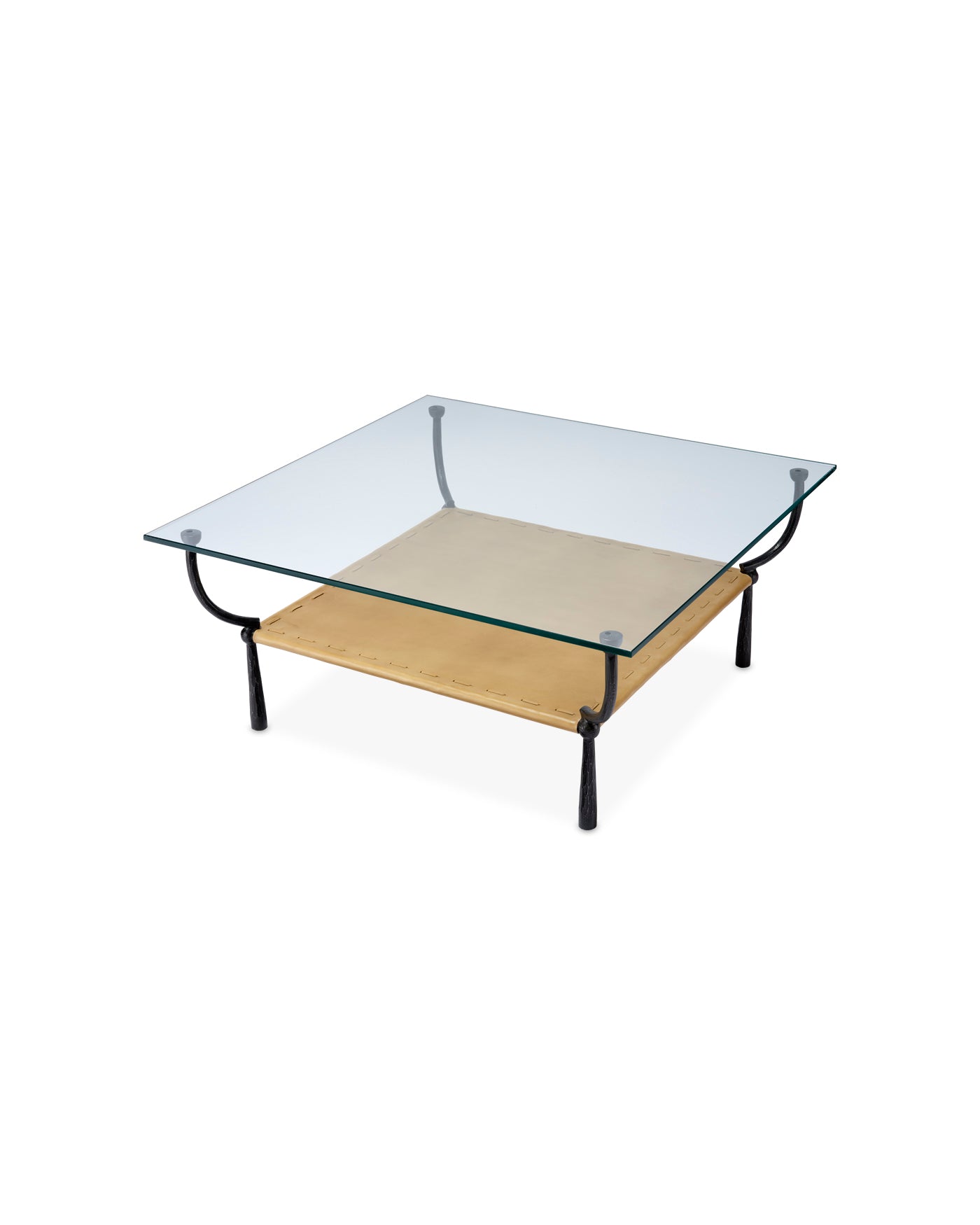 Modern Renzo Coffee Table - Mid-Century Style Wooden Living Room Table with Storage Shelf - Perfect for Living Room, Lounge, and Office Decor