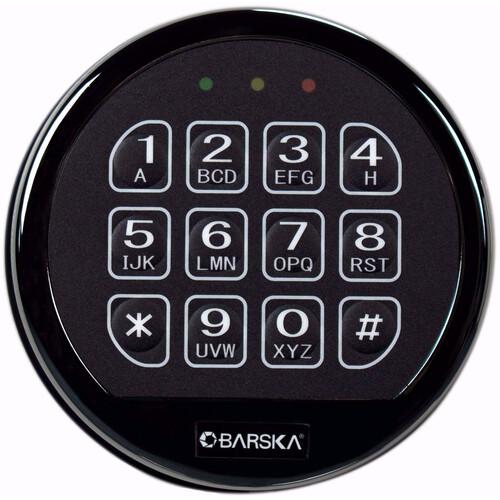 Barska AX13616 Digital Keypad Fireproof Jewelry Safe - White | Secure Storage for Valuables at Home or Office