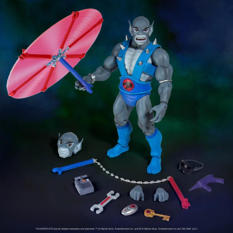 ThunderCats ULTIMATES! Panthro Action Figure (Version 2) - Collectible Toy for Fans, Display & Play - Perfect for Home Decor, Gift Giving & Comic Conventions