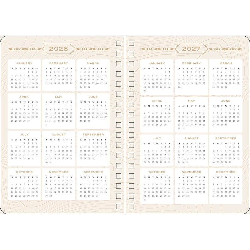2026 Dune 13-Month Weekly Planner Calendar | Organizer with Inspirational Quotes | Perfect for Students, Professionals & Goal Tracking