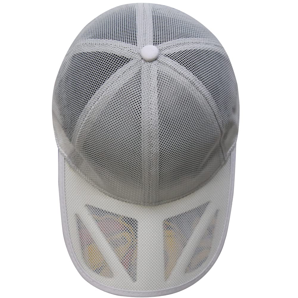 **Men's & Women's Breathable Mesh Baseball Cap - Adjustable Summer Golf Hat for Sports, Outdoor & Casual Wear**