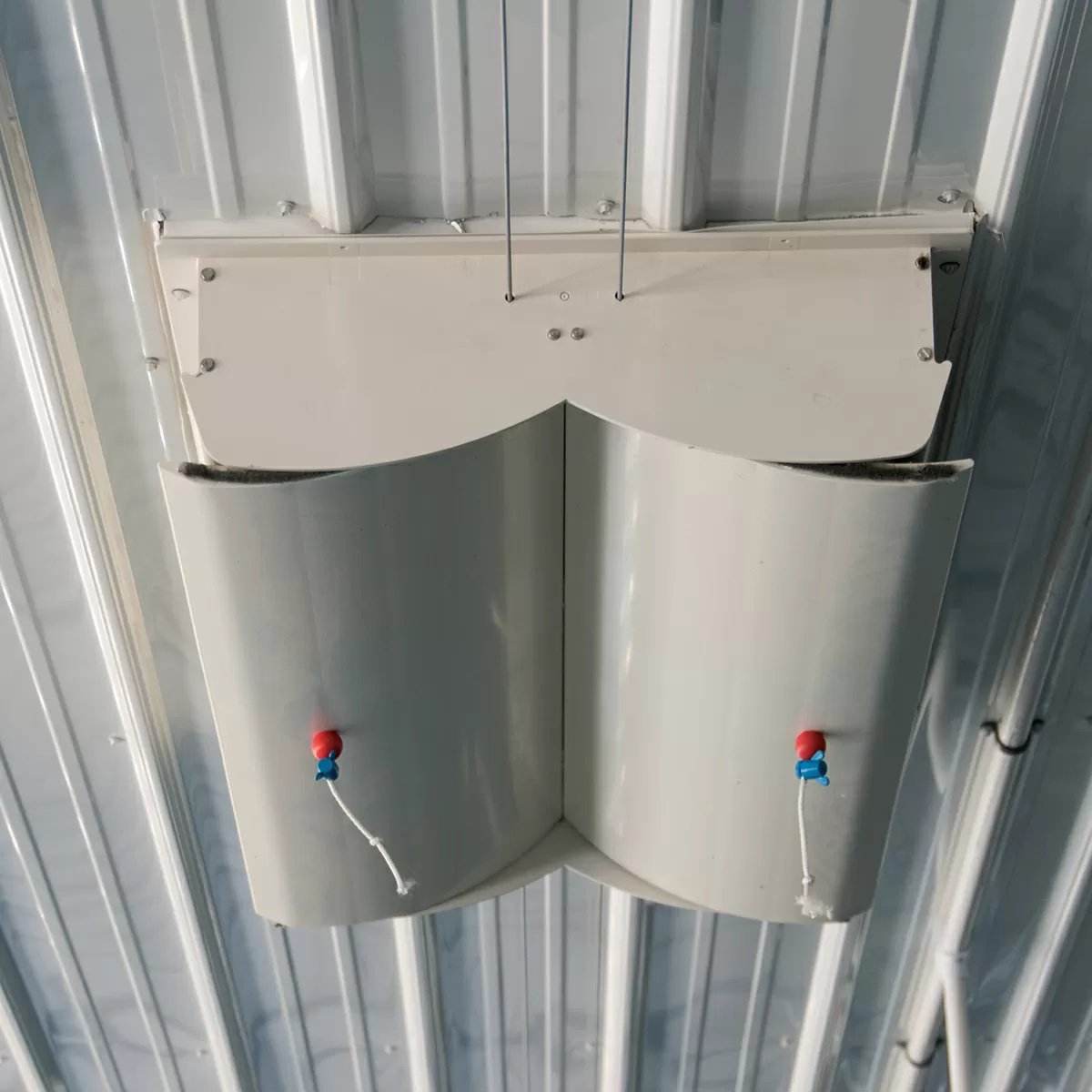 AP® Actuated 2-Way Plastic Ceiling Inlet - 2,500 CFM Airflow for HVAC & Ventilation Systems | Perfect for Commercial Buildings & Industrial Facilities