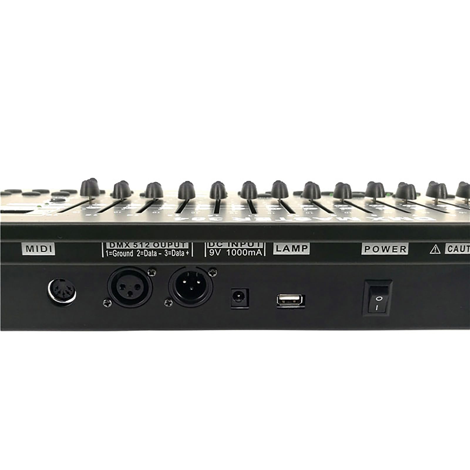 SHEHDS DMX384 Professional DMX Controller with LED Digital Display - DJ Lighting Equipment for Stage Shows, Concerts, and Events