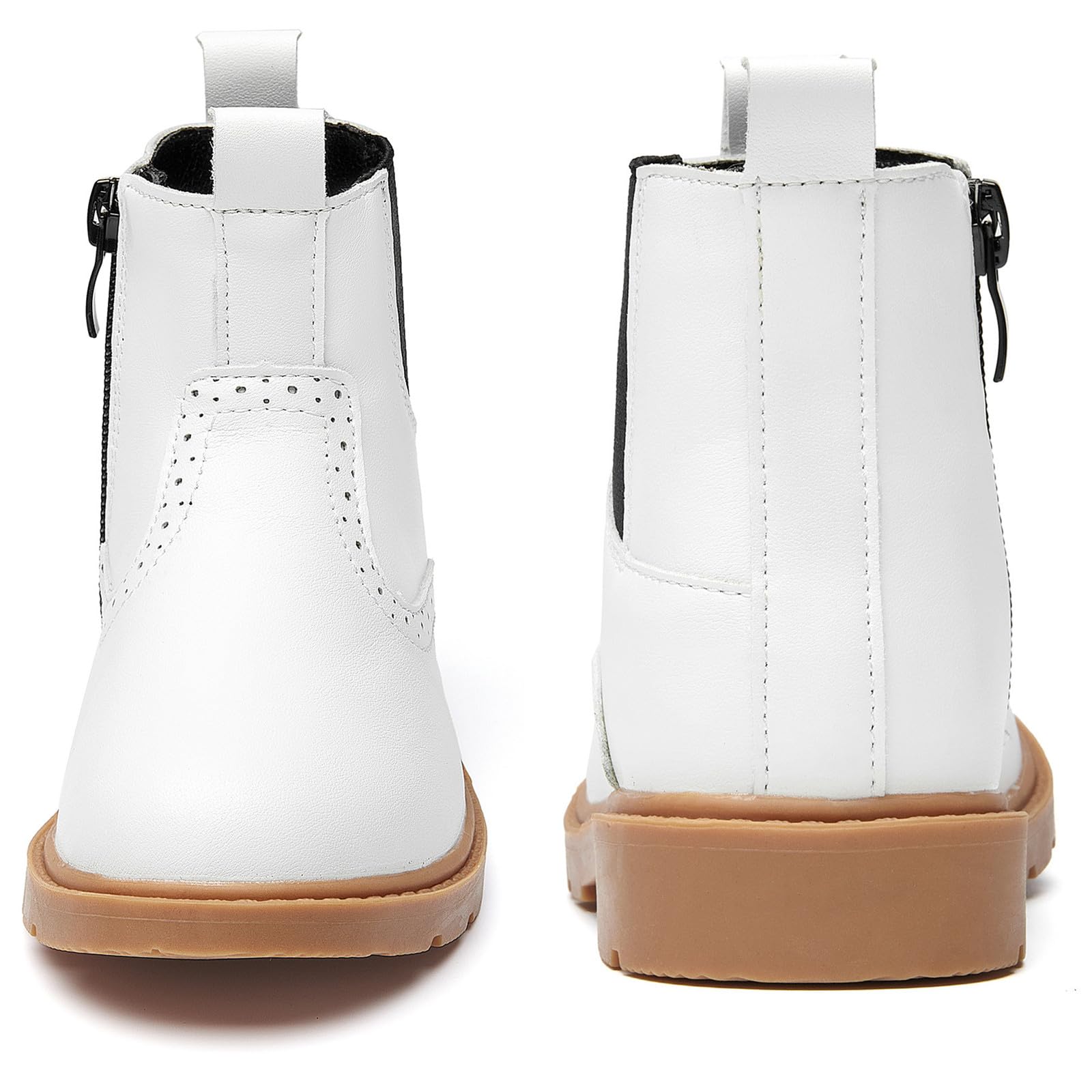 Waterproof Chelsea Ankle Boots for Boys & Girls - Side Zipper Comfort Design (Toddler/Little Kid/Big Kid) - Perfect for Outdoor Play, Rainy Days & School Activities
