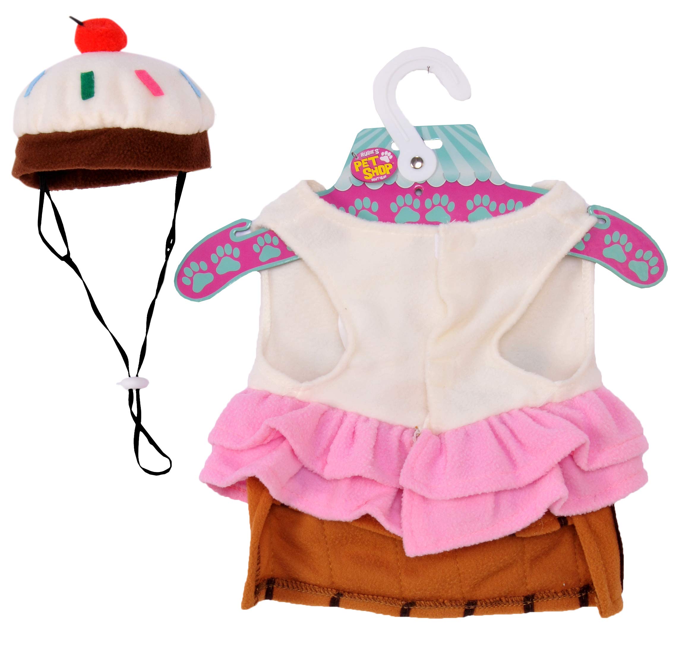 Rubie's Adorable Cupcake Pet Costume for Small Dogs & Cats - Perfect for Halloween, Parties & Photo Shoots