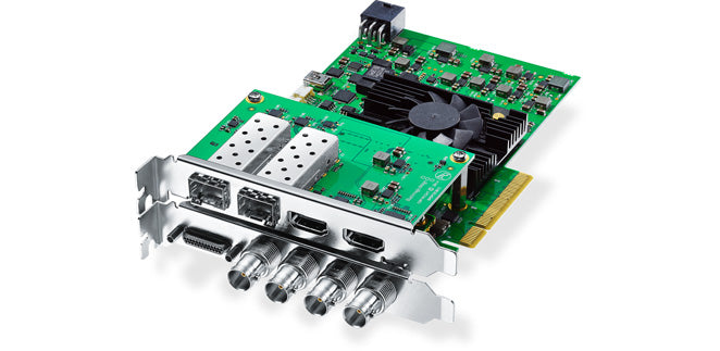 Blackmagic Design DeckLink 4K Extreme 12G - Professional 12G-SDI 4K Capture Card for Video Production & Live Streaming (Compatible with Windows/Mac) - Perfect for Broadcast Studios, Film Production & Content Creation