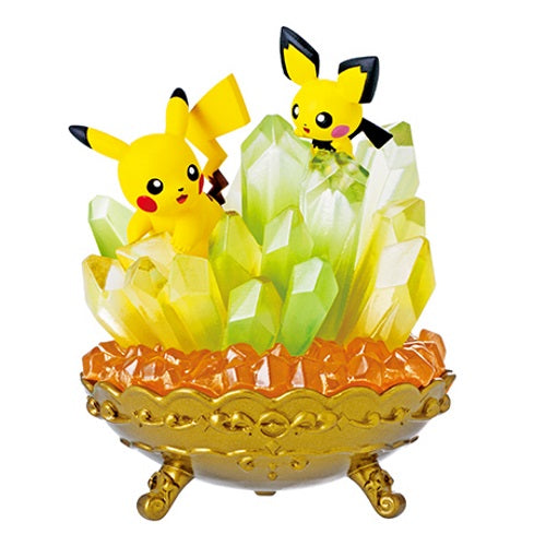 Pokemon Gemstone Collection - 3 Inch Re-Ment Collectible Toy Figures for Display & Gifts | Perfect for Anime Fans, Collectors & Home Decor