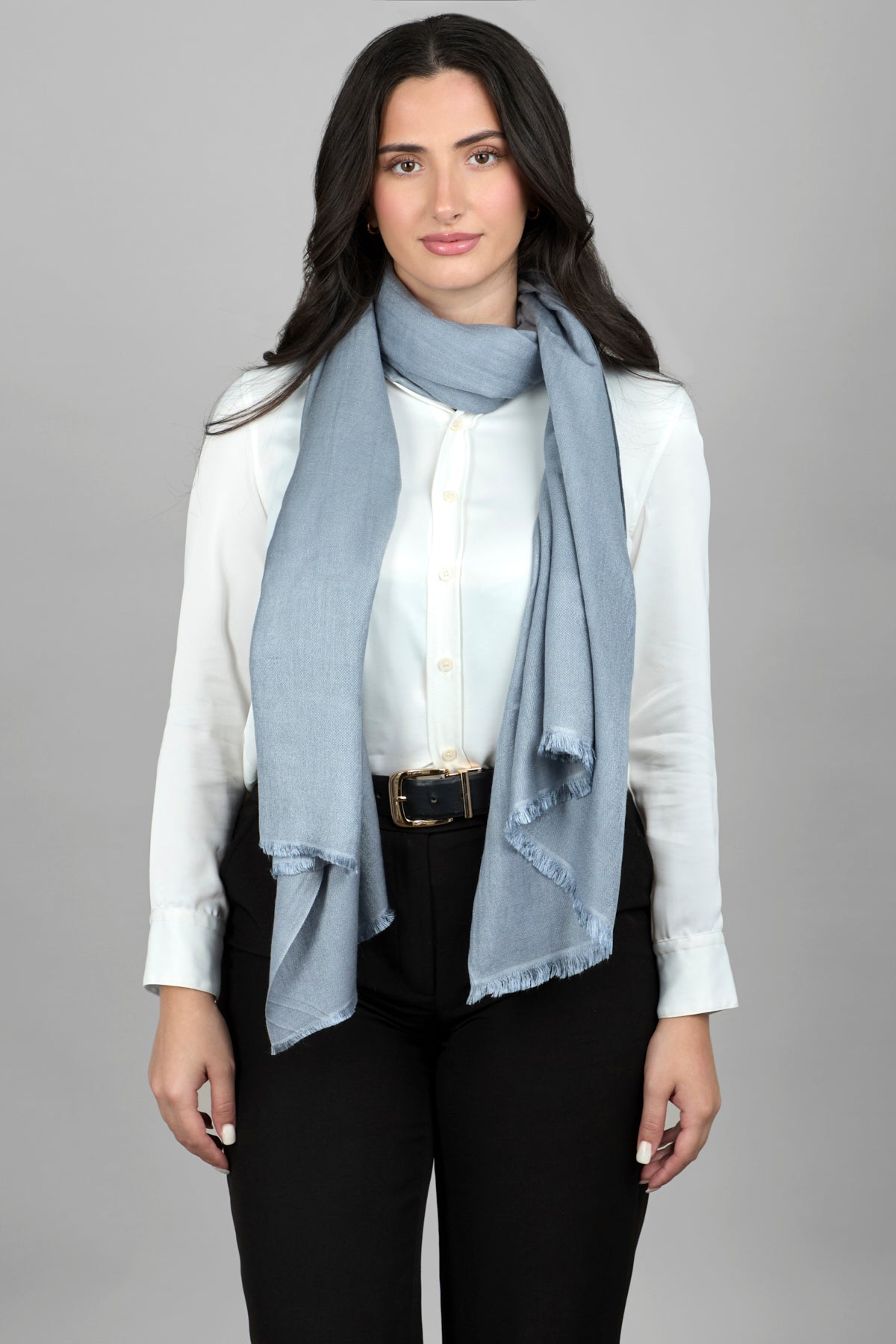 Luxury Cashmere Silk Scarf for Women - Soft Winter Wrap Shawl - Perfect for Office, Travel & Special Occasions