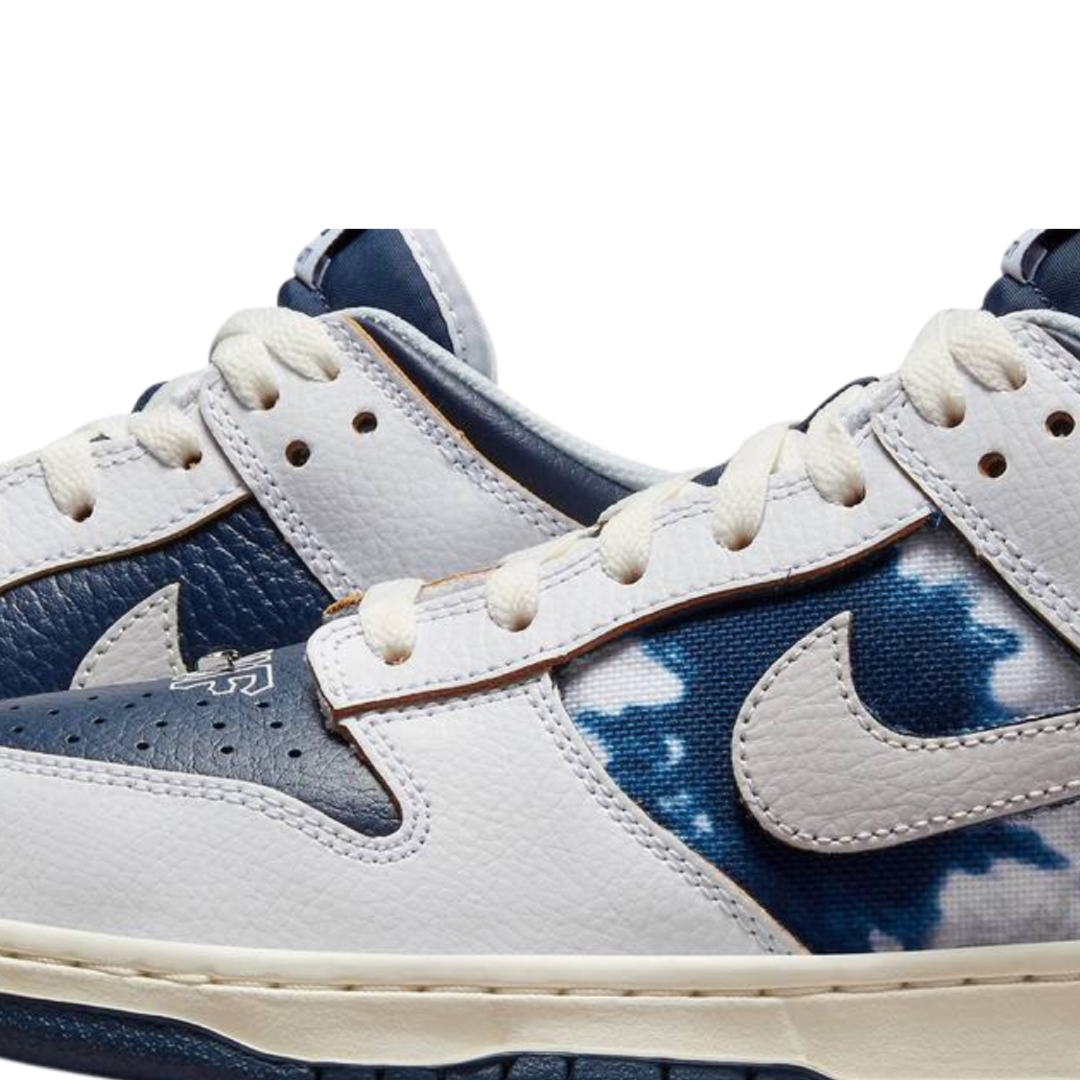 Nike SB Dunk Low HUF New York City Sneakers - White, Vast Grey & Midnight Navy Colorway - Skateboarding Shoes for Streetwear & Urban Fashion