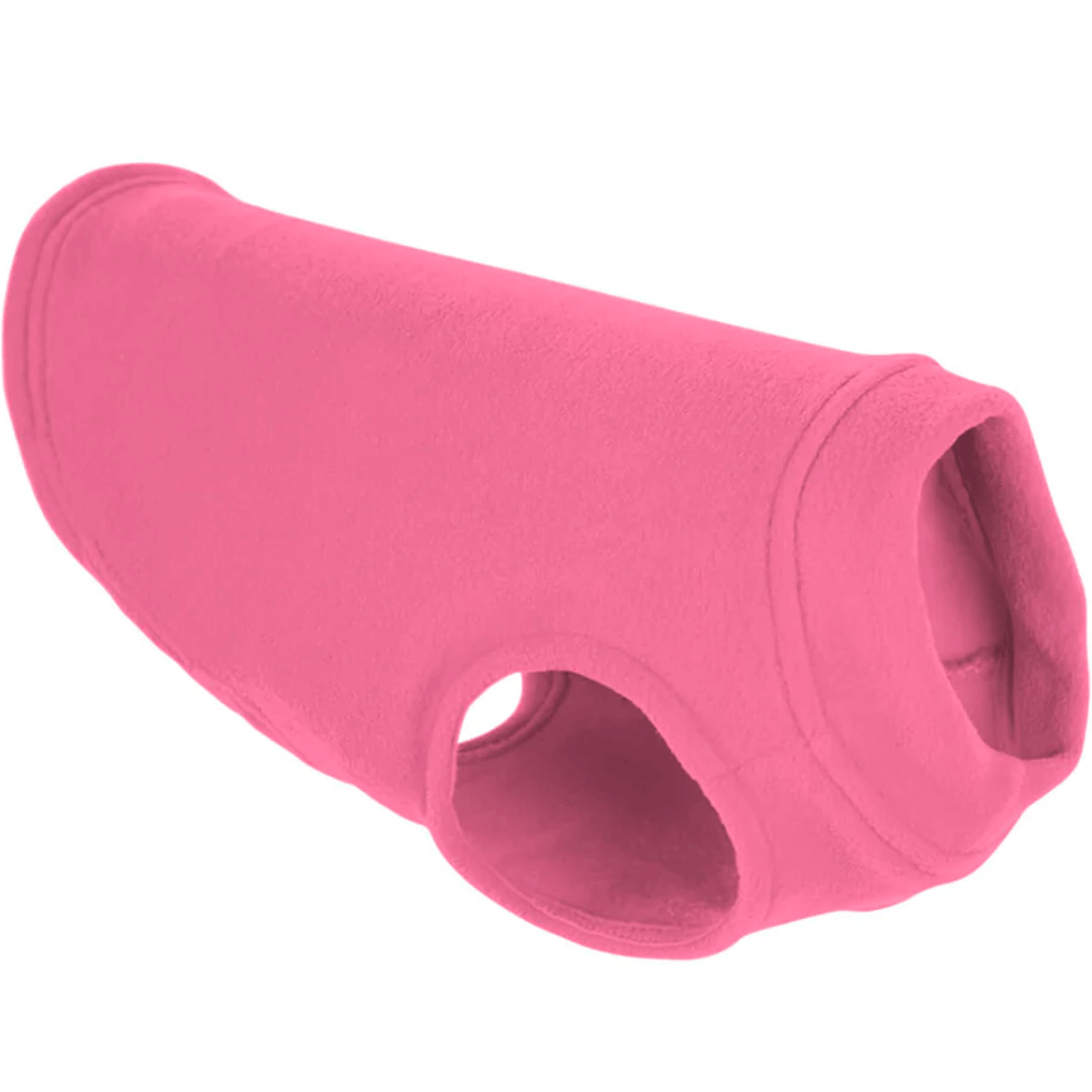 Gooby Pink Stretch Fleece Dog Vest - Warm & Cozy Winter Dog Jacket for Small to Medium Breeds - Perfect for Outdoor Walks & Cold Weather Protection