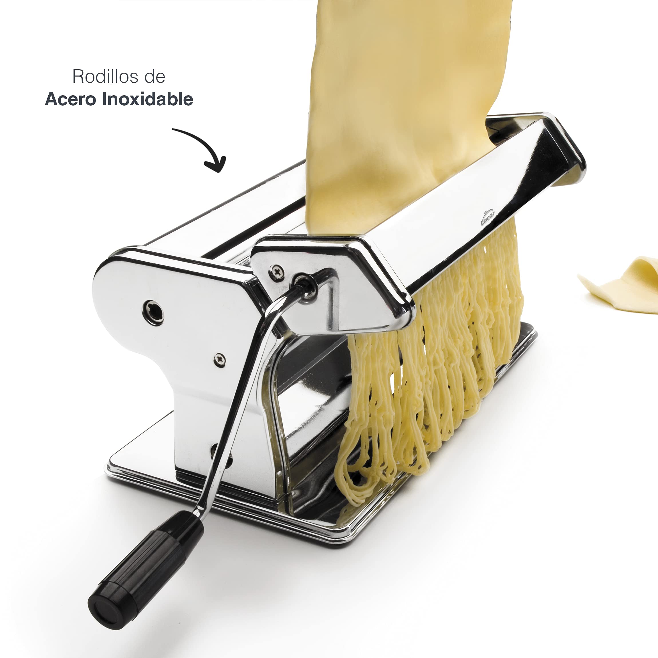 Premium 260mm Pasta Maker Machine - Italian Style Manual Pasta Roller & Cutter for Homemade Noodles, Lasagna & Ravioli - Perfect for Italian Cuisine, Family Cooking & Restaurant Use