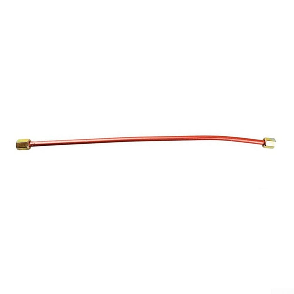 400mm Air Compressor Exhaust Tube Replacement - Durable Copper Tone Air Pipe for Oil Pump & Compressor Spare Parts | Perfect for Industrial, Automotive & Home Workshop Use