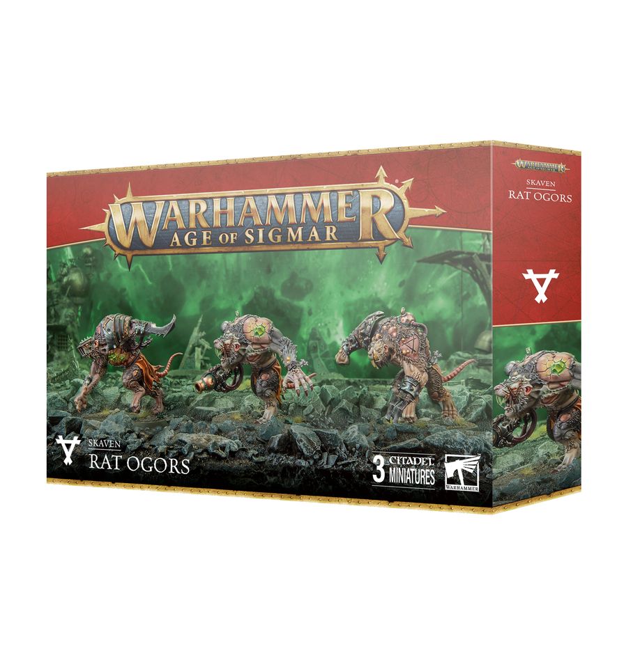 Age of Sigmar Skaven: Rat Ogors - Warhammer Fantasy Miniatures for Tabletop Gaming & Collecting | Perfect for Wargaming Battles & Display