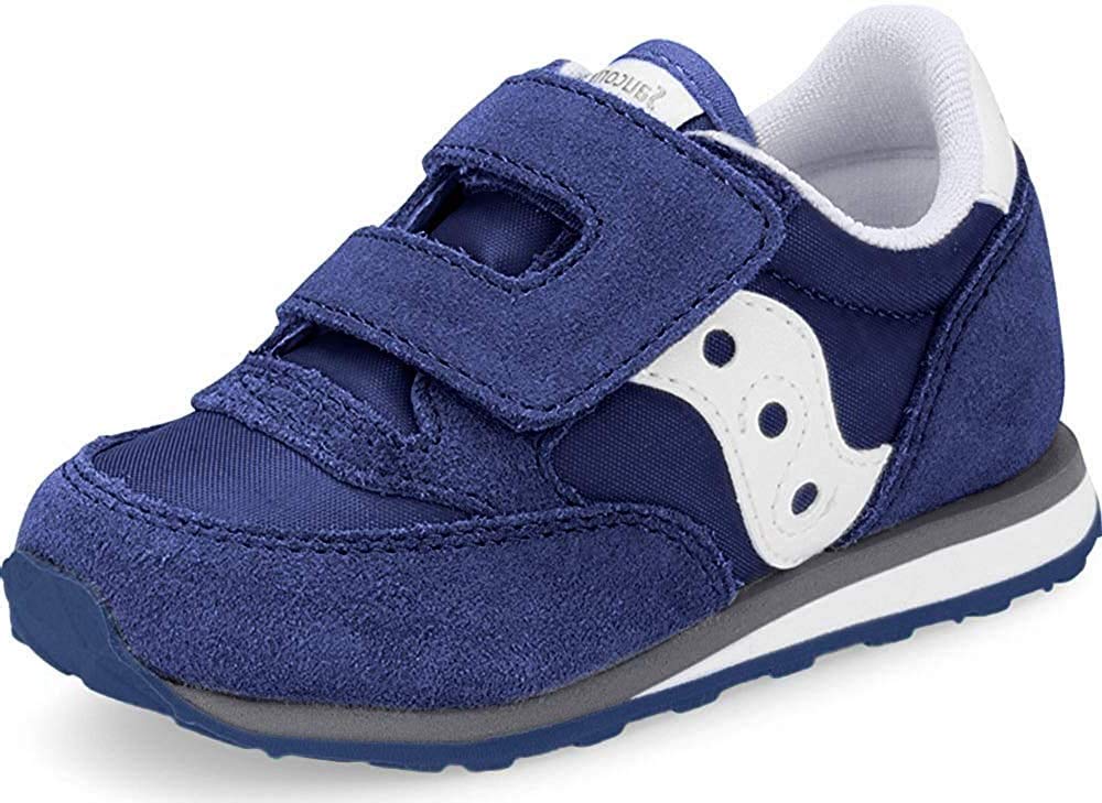 Saucony Unisex-Child Jazz Hook & Loop Sneakers - Lightweight Baby Shoes for Toddlers & Kids - Perfect for Playtime, Daycare & Everyday Wear