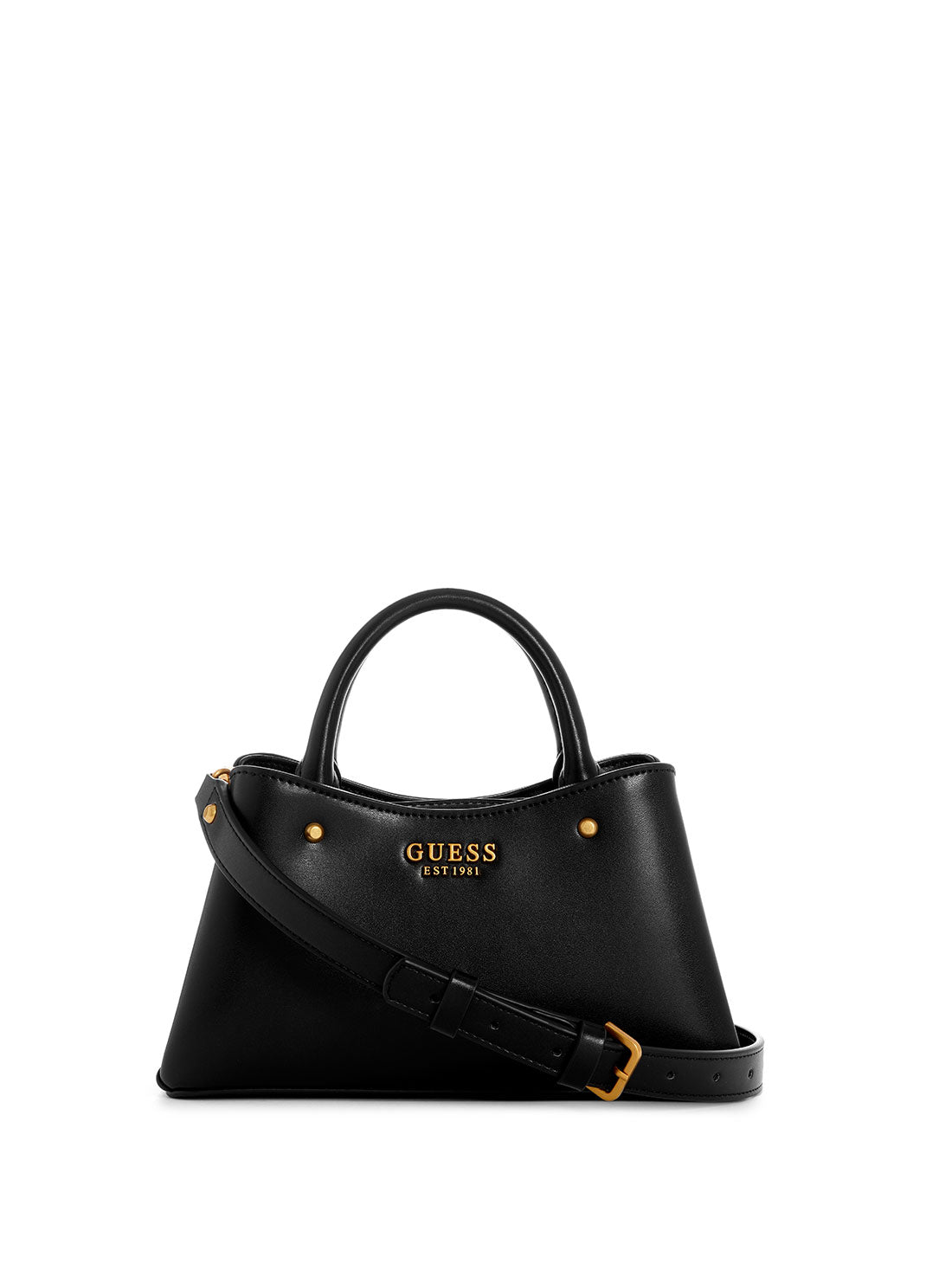 Black Sarita Mini Satchel Bag - Women's Crossbody Purse for Everyday Use, Work & Travel | Stylish & Compact Handbag