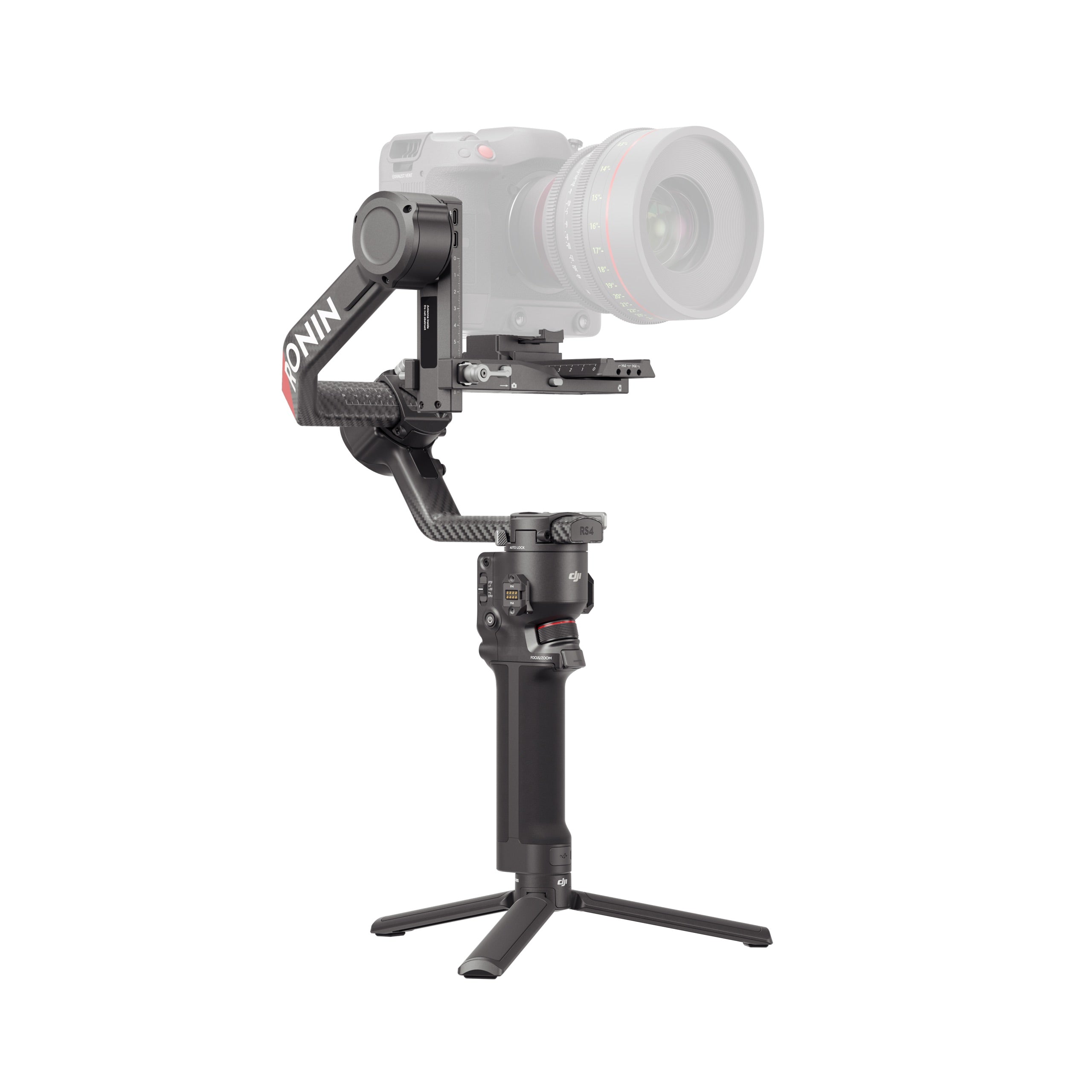 DJI RS 4 Pro 3-Axis Gimbal Stabilizer for Mirrorless & DSLR Cameras - Professional Video Stabilization for Filmmaking, Vlogging & Content Creation