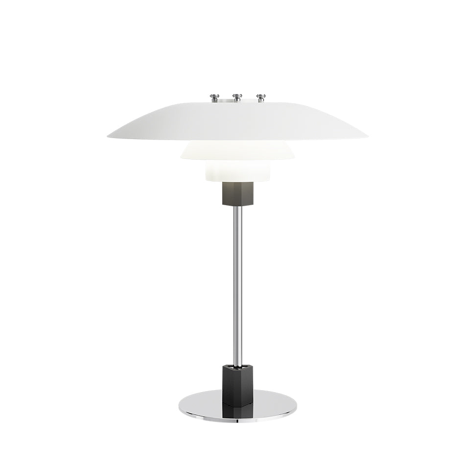 PH 4/3 Table Lamp - Modern Scandinavian Design LED Desk Light for Home Office, Bedroom & Living Room | Dimmable Reading Light with Adjustable Shade