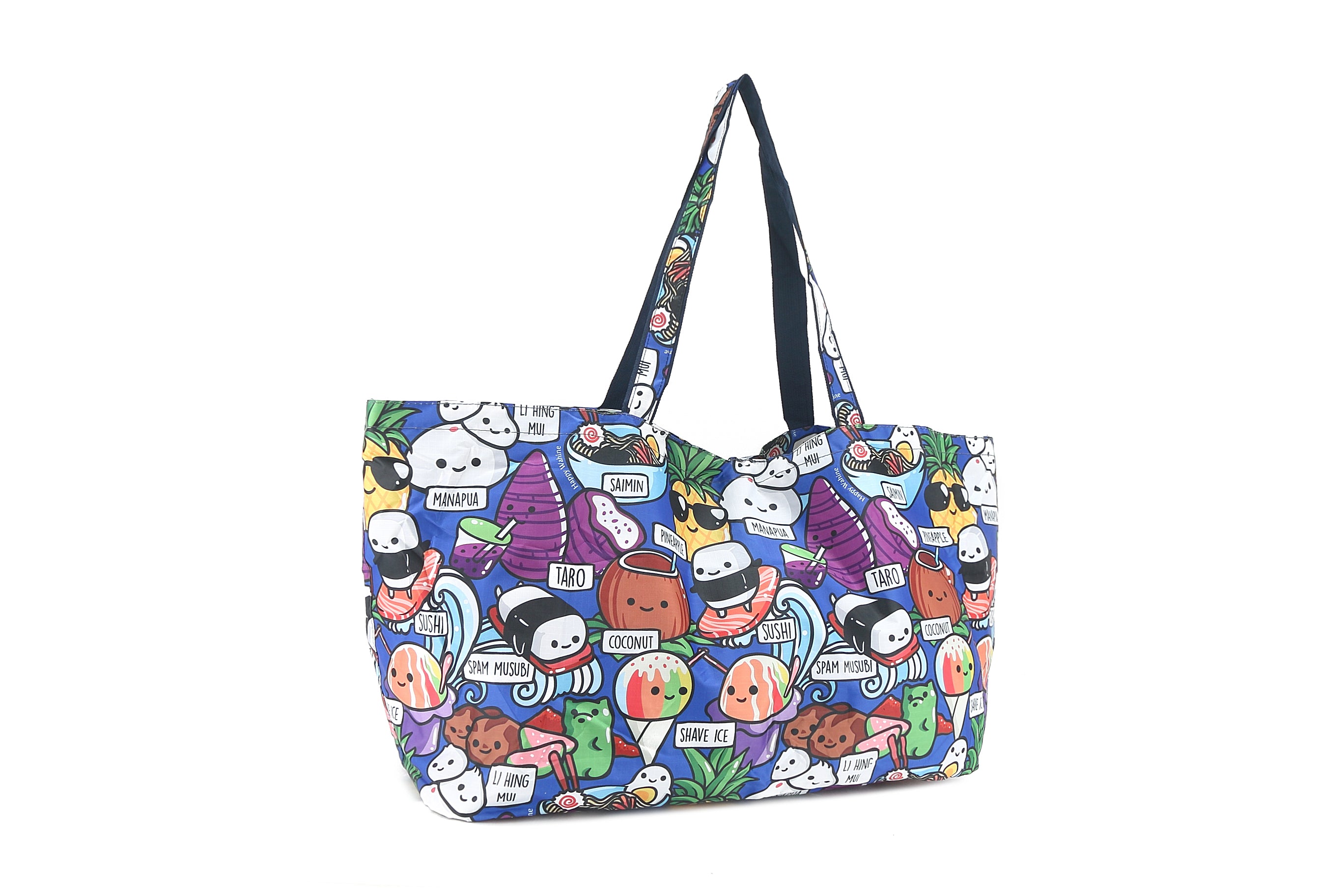 Stylish Carry All Tote Bag in Hawaii Blue - Perfect for Beach, Travel, Shopping & Everyday Use