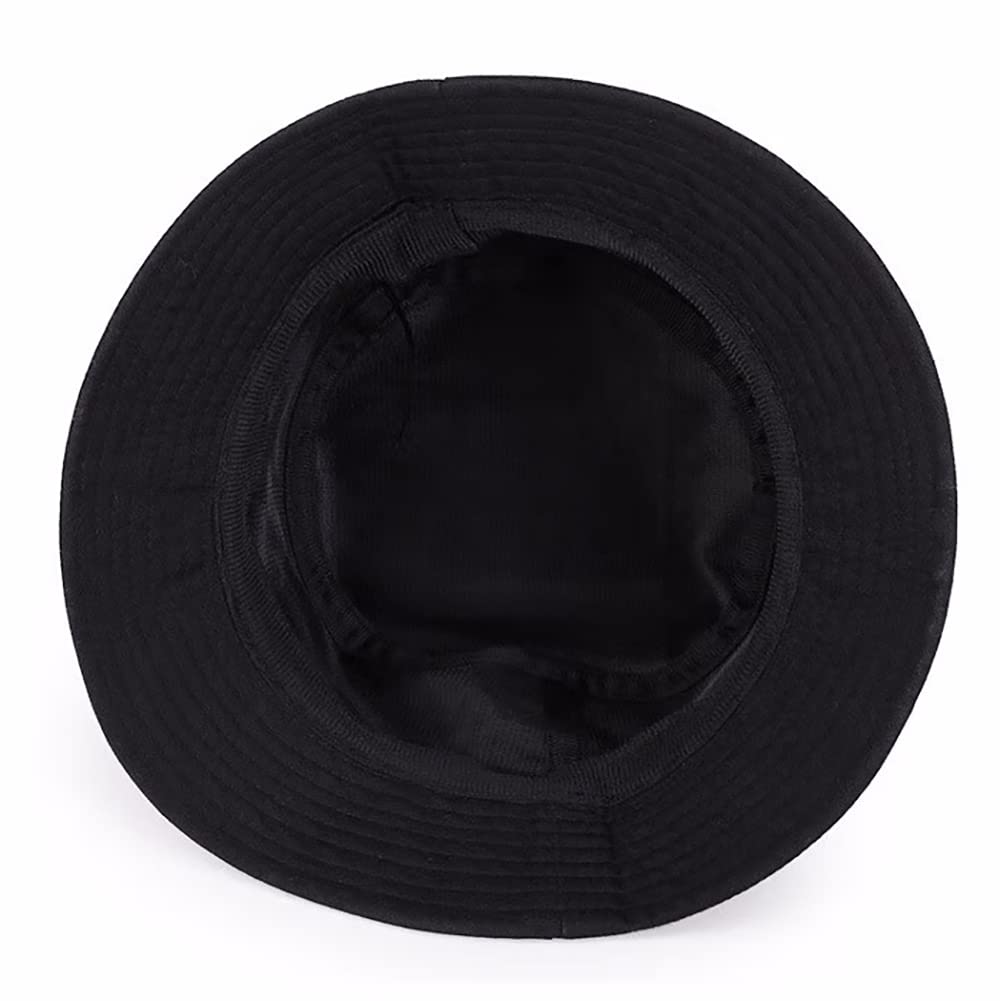 XYIYI Women's Cotton Embroidery Bucket Hat - Stylish Fisherman Beach Hat for Women & Girls - Perfect for Summer, Travel, and Outdoor Activities