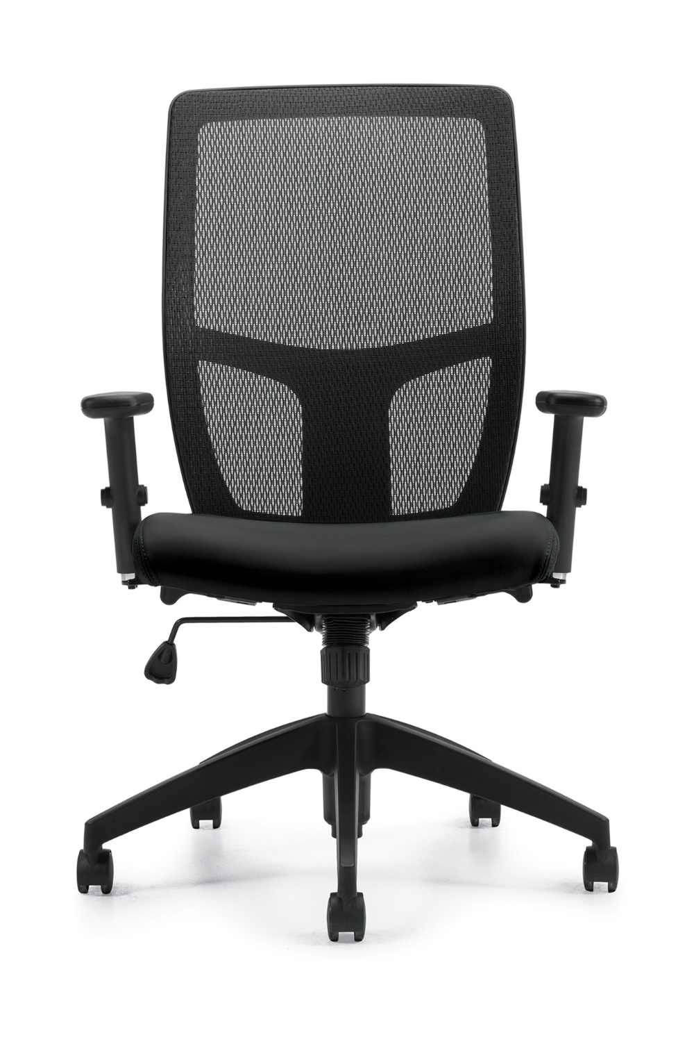 Adjustable Mesh Back Synchro Tilter Office Chair with T-Arms - Ergonomic Support for Long Hours - Perfect for Home Office, Gaming & Workspaces (OTG3191)