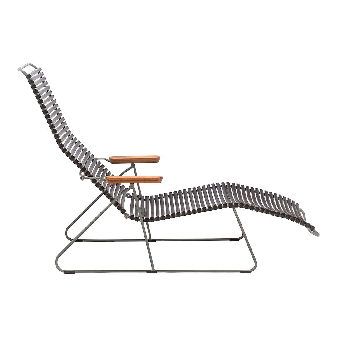 Best Selling Click Outdoor Sunlounger - Adjustable Folding Pool Lounge Chair with Cushion - Perfect for Beach, Backyard, and Patio Relaxation