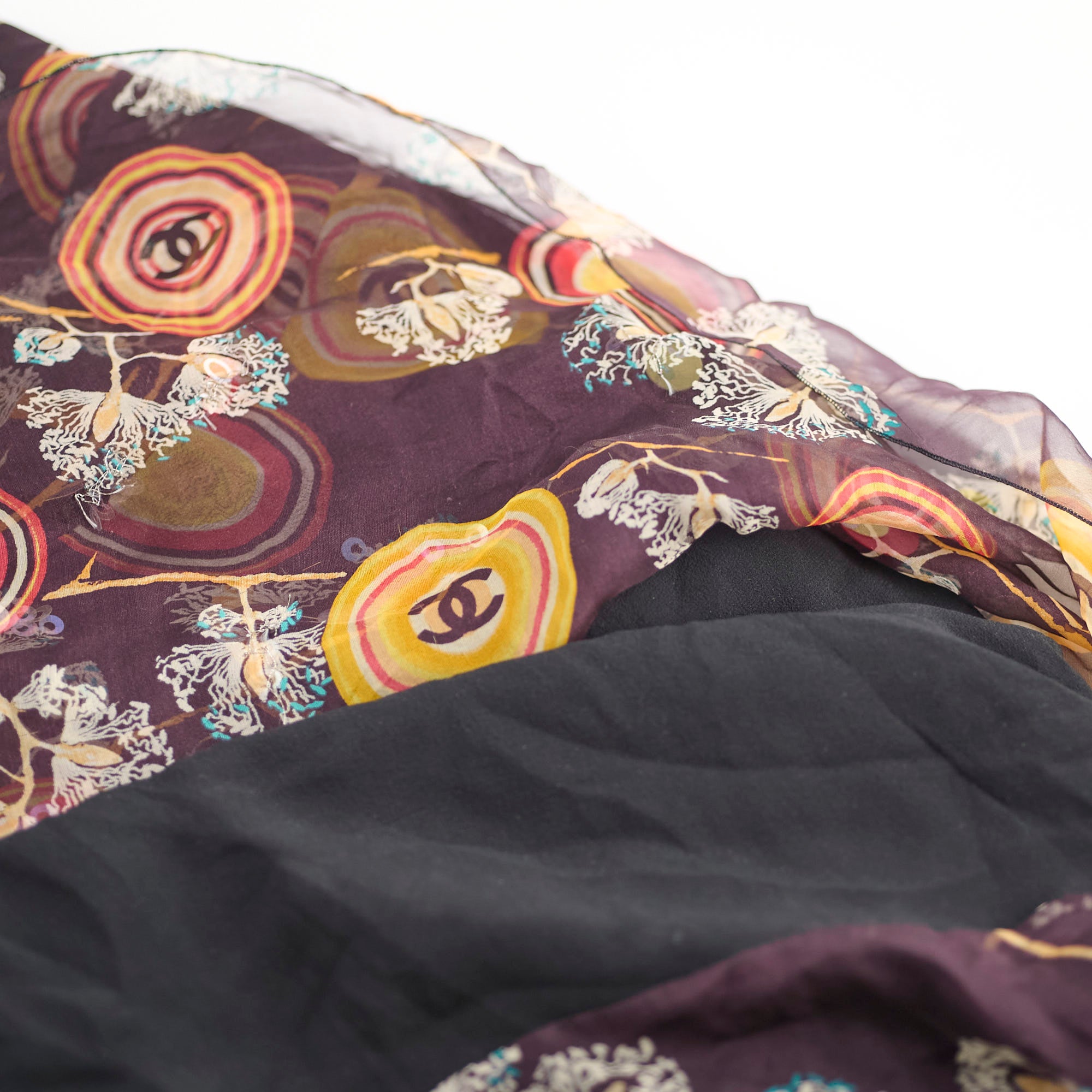 Chanel-Inspired Floral Silk Summer Dress for Women - Elegant & Breathable for Parties, Weddings & Beach Vacations