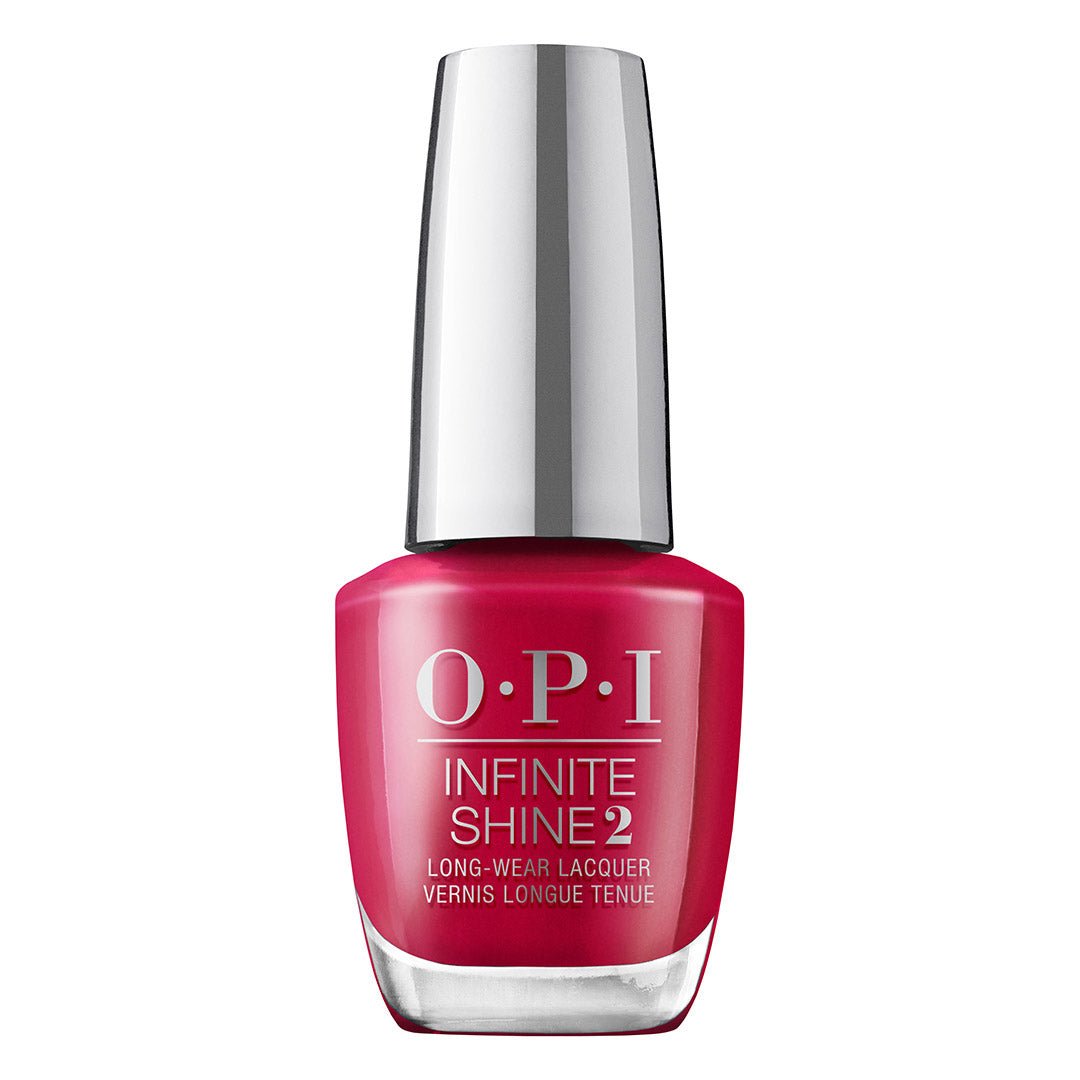 OPI Infinite Shine Nail Polish - Red Veal Your Truth (15ml) Long Lasting Gel-Like Shine - Perfect for Manicures, Pedicures & Special Occasions