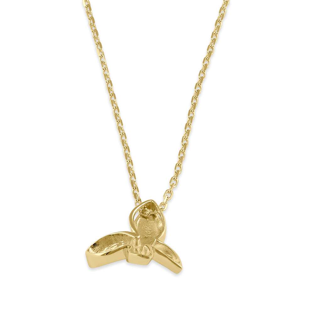 14K Solid Gold Butterfly Necklace for Women - Elegant Dainty Jewelry Gift for Birthday, Anniversary & Valentine's Day - Perfect for Everyday Wear & Special Occasions