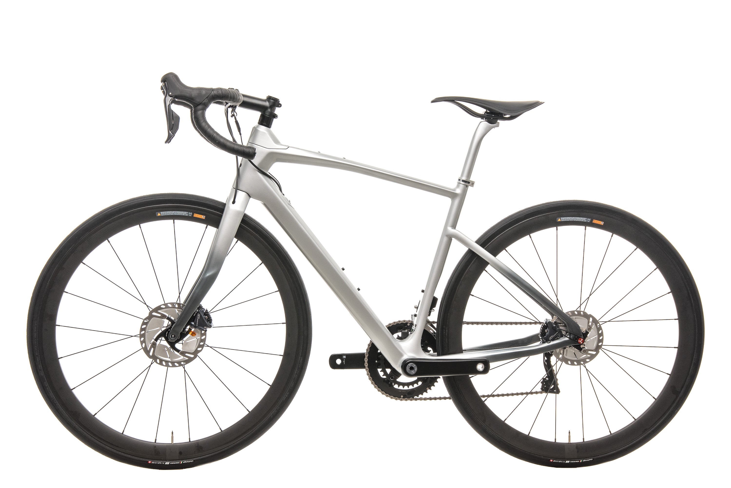 Argon 18 Krypton GF Disc Di2 Road Bike - Mercedes Benz Inspired Silver Finish, Size Small (2019 Model) | Perfect for Competitive Racing, Long-Distance Cycling & Urban Commuting