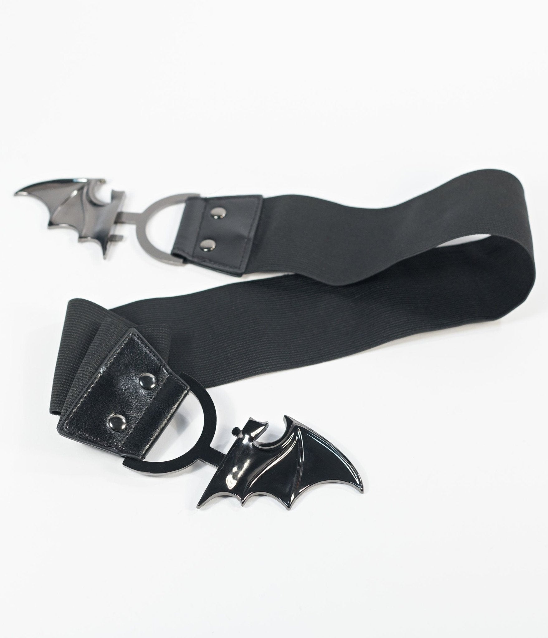 Vintage Black Bat Cinch Belt - Gothic Punk Waist Cincher for Women | Perfect for Halloween Costumes, Steampunk Outfits & Gothic Fashion