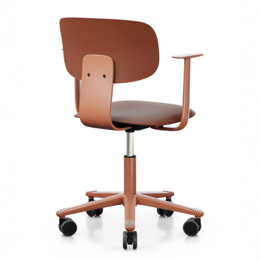 Sustainable HÅG Tion 2100 Ergonomic Office Chair in Chestnut Brown - Perfect for Home Office, Workspace & Conference Rooms