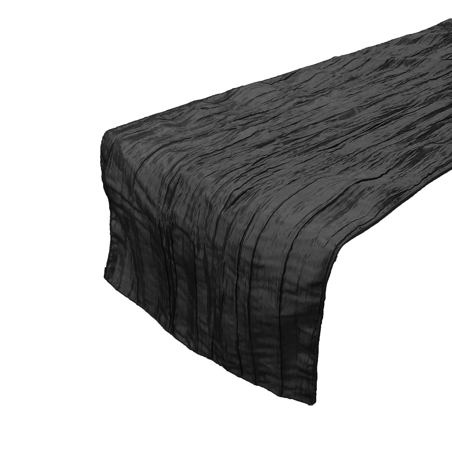 Crinkle Crushed Taffeta Table Runner 12