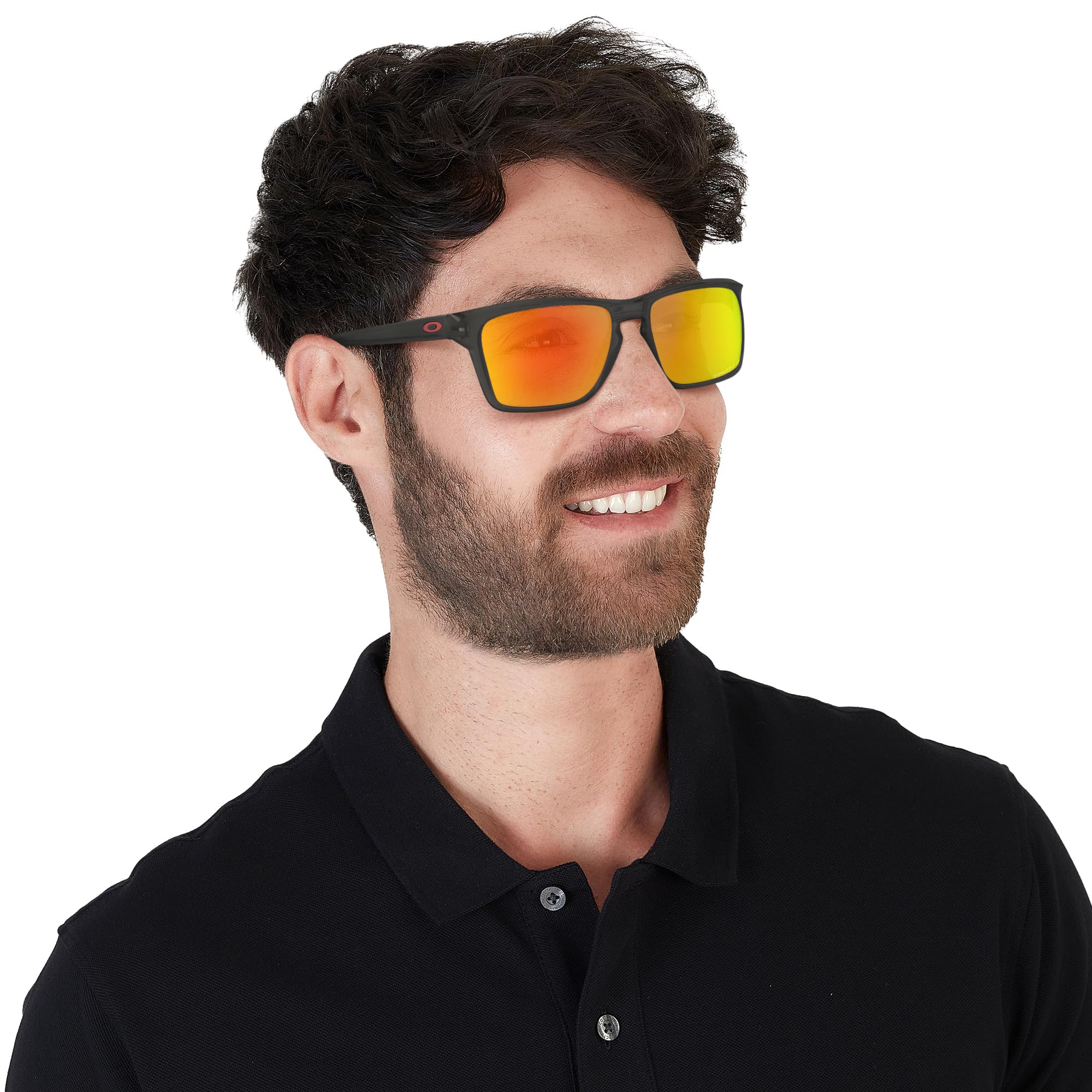 Oakley Men's Oo9448 Sylas Rectangular Polarized Sunglasses for Driving, Running & Outdoor Sports - UV Protection & Lightweight Frame
