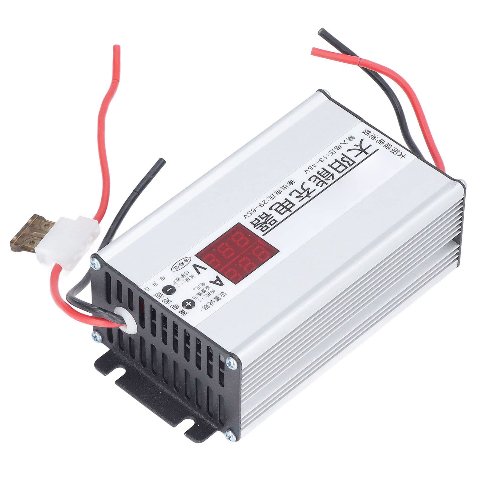 13V-45V Solar Charger Controller for Electric Vehicles - Waterproof MPPT Charge Regulator for Solar Panels, RVs, Boats & Off-Grid Power Systems