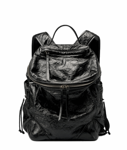 Stylish & Durable Genuine Leather Backpack for Women & Men - Perfect for Travel, Work, School & Everyday Use
