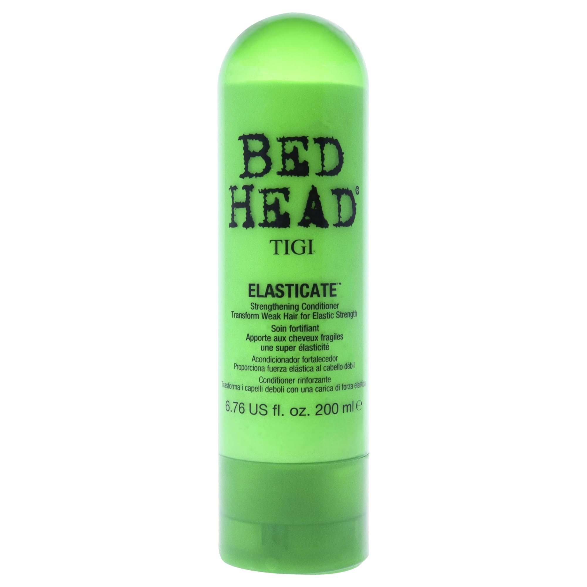 Tigi Bed Head Elasticate Strengthening Conditioner for Damaged Hair - 6.76 oz | Repairing & Volumizing Hair Treatment | Perfect for Daily Use & Salon-Quality Results at Home