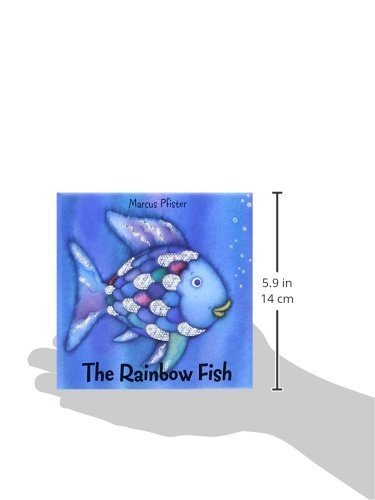 Marcus Pfister: The Rainbow Fish Bath Book - Waterproof Baby Book for Bathtime Fun & Early Learning