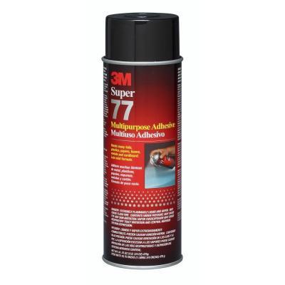 3M™ Super 77™ Multipurpose Spray Adhesive - High Strength, Fast Drying Glue for Crafting, DIY Projects, Foam, Fabric, Wood & More | Model 3M 77 | Perfect for Home Repairs, Scrapbooking & Upholstery Work