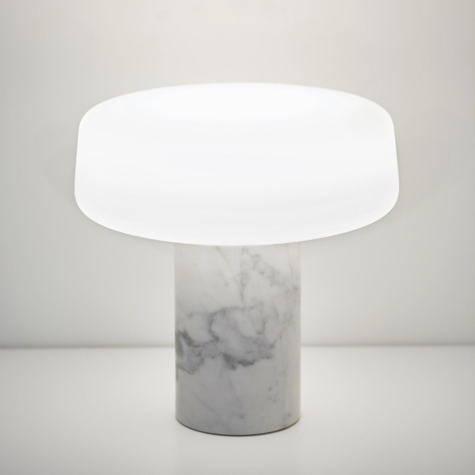 Modern Solid Wood Table Lamp - Warm White LED Light for Living Room, Bedroom, or Office Desk - Perfect for Reading, Working, and Creating Cozy Ambiance