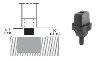DORMA 80005LH BTS Floor Closer Pre-Load Spindle - 1/2