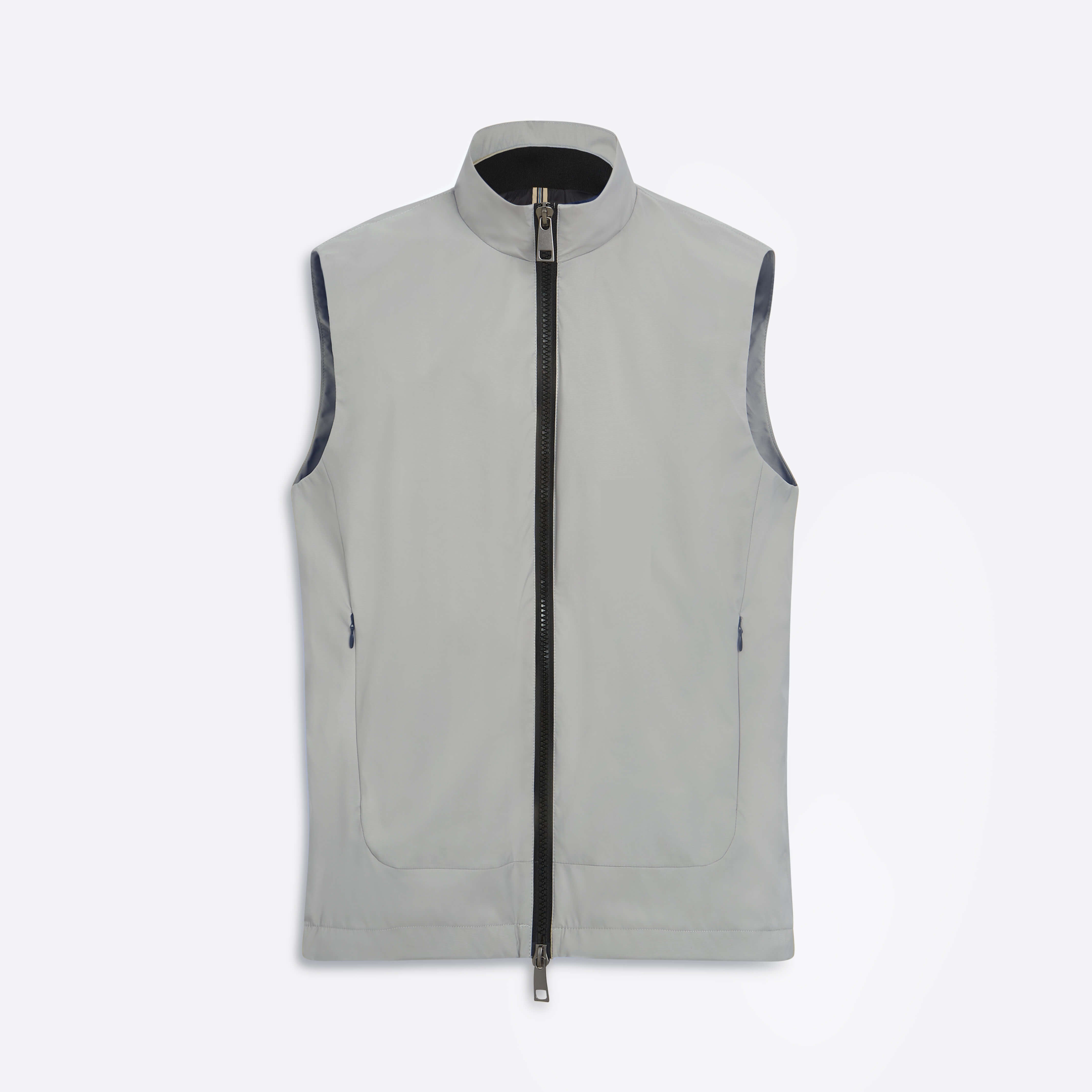 Men's Full Zip Fleece Vest in Clay Color - Lightweight Outdoor Jacket for Hiking, Camping & Casual Wear