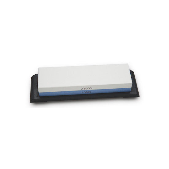 WUSTHOF Premium Dual-Grit Whetstone (3000/8000 Grit) with Non-Slip Base - Professional Knife Sharpening Stone for Kitchen, Hunting & Chef Knives - Perfect for Home Cooks & Culinary Experts