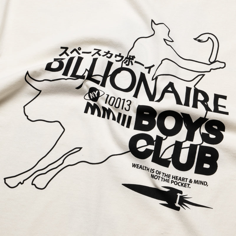 Billionaire Boys Club Rodeo Knit Tee - Whisper White | Premium Cotton Streetwear T-Shirt for Men | Casual Wear & Urban Fashion Styling