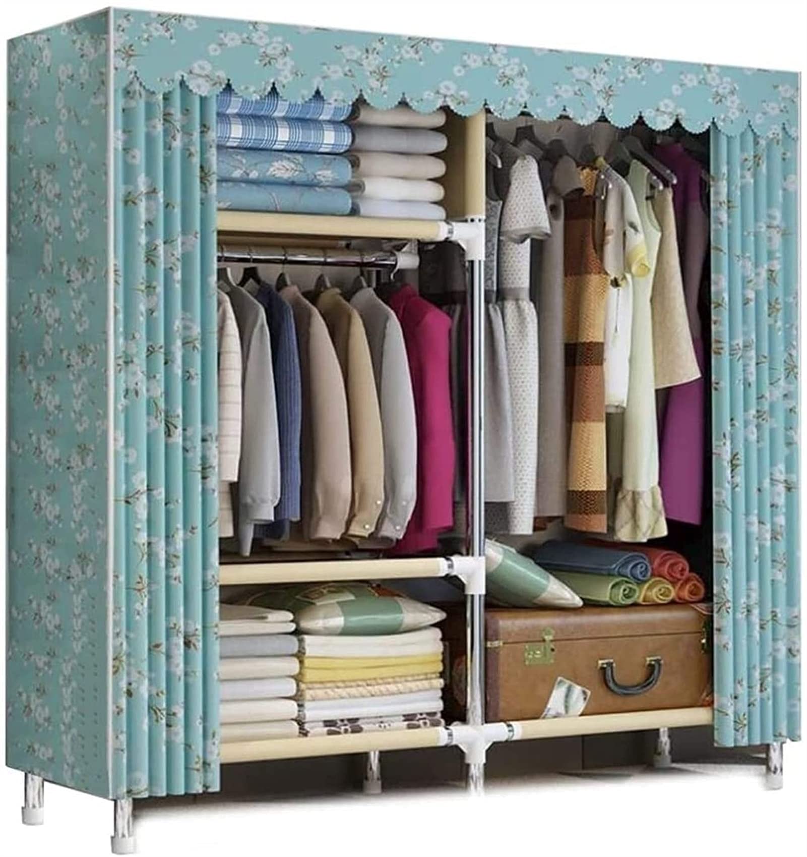 Portable Standing Closet Wardrobe - 65