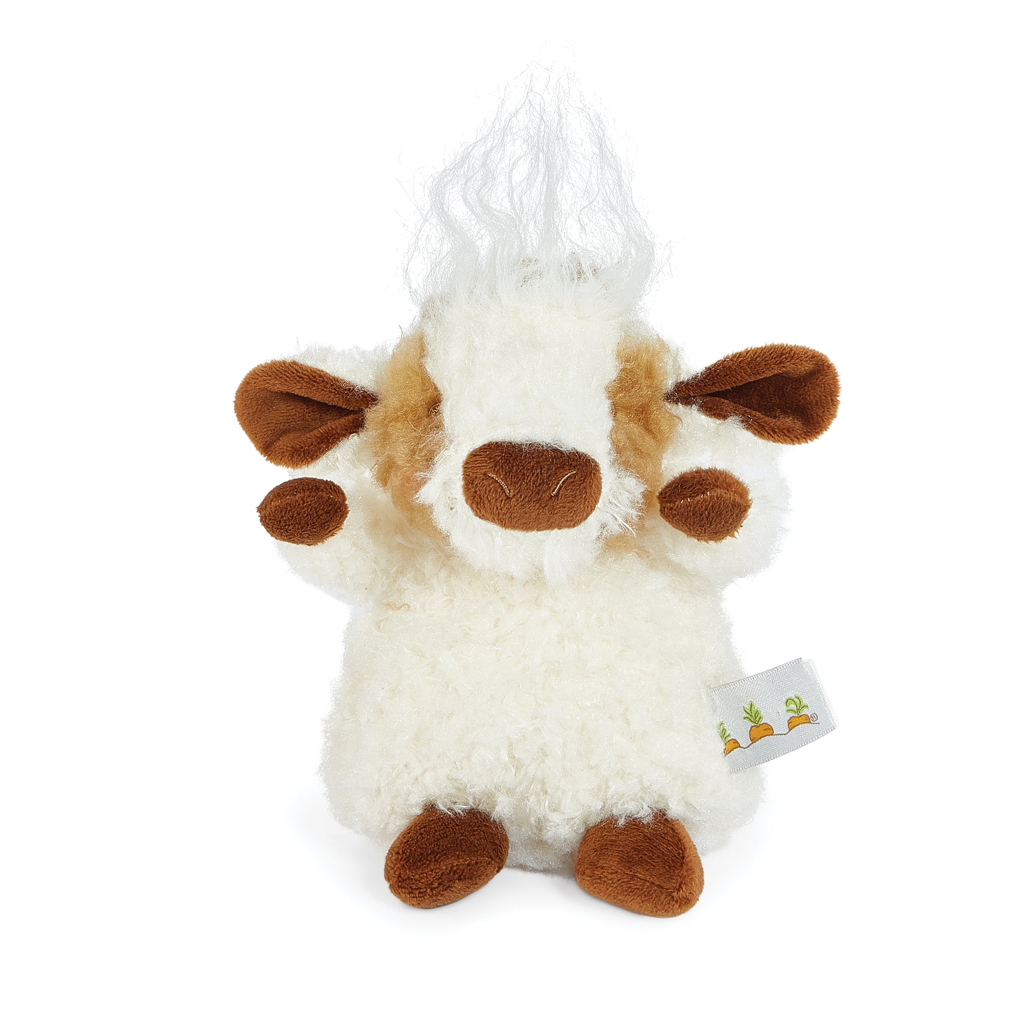 Wee Moo Moo Baby Toys - Soft Plush Stuffed Animal for Newborns & Toddlers - Perfect for Nursery Decor, Cuddling & Sensory Play