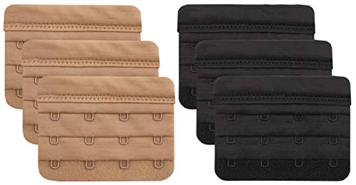 Bra Extender 4 Hook Beige/Black