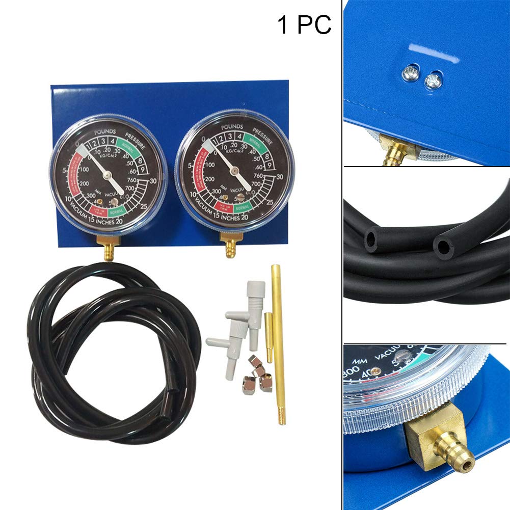 Professional Motorcycle Vacuum Gauge Balancer - 2 Cylinder Carburetor Synchronizer Tool for Harley, Honda, Yamaha - Durable Carb Sync Kit for Smooth Engine Performance - Perfect for Motorcycle Maintenance & Tuning