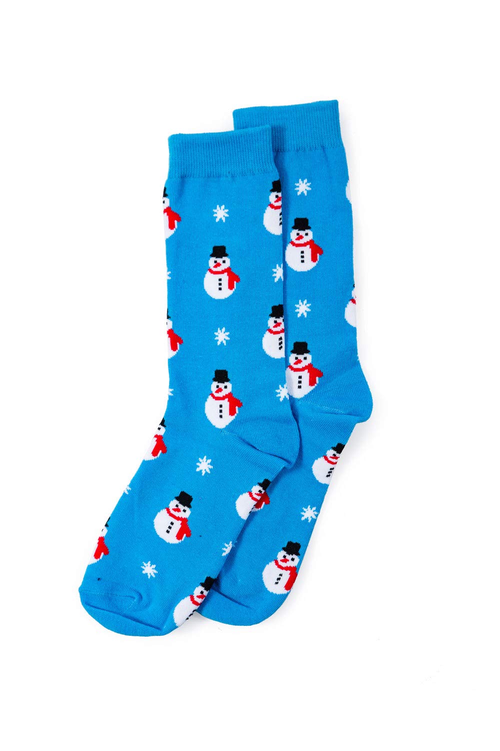Festive Women's Christmas Socks - Fun Holiday Knee High & Crew Socks with Cheerful Patterns - Perfect for Xmas Gifts, Office Parties & Cozy Winter Nights