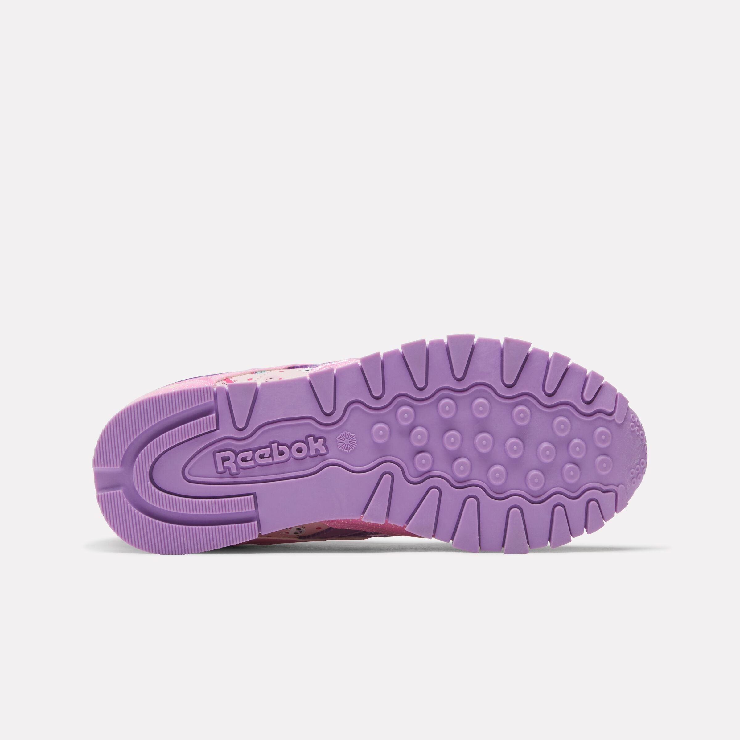 Reebok x Gabby's Dollhouse Classic Leather Step 'n Flash Sneakers 2.0 for Toddlers & Little Kids - Light-Up Shoes for Playtime, Preschool & Outdoor Activities