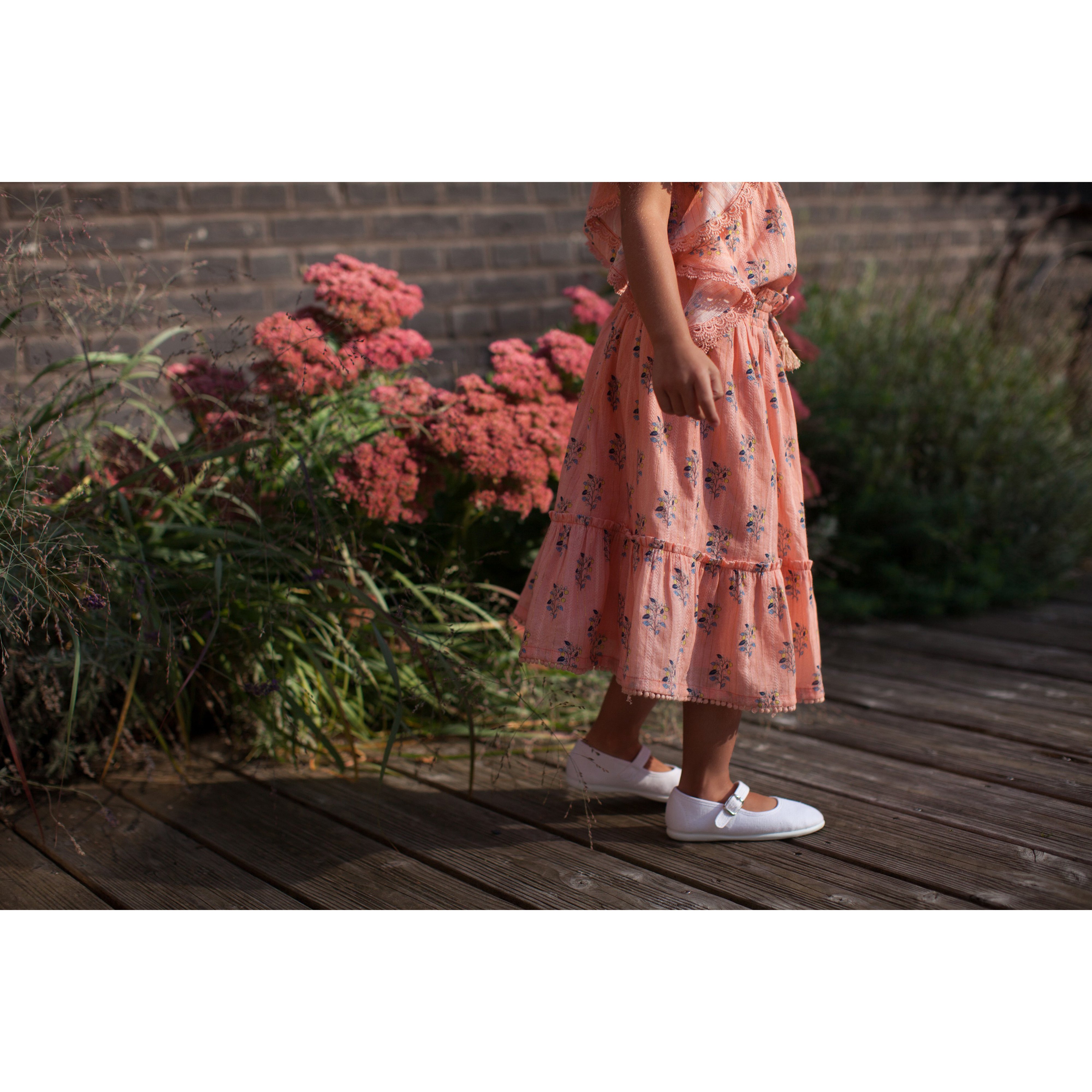 Bonheur du Jour Paris Girl Pink Skirt - Elegant & Stylish for School, Parties & Everyday Wear